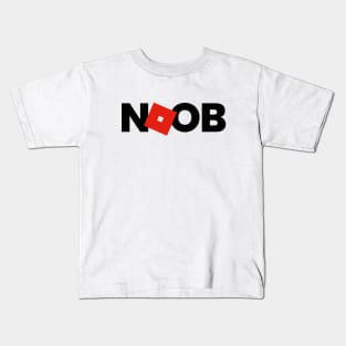 Roblox NOOB Black And Red Kids T-Shirt